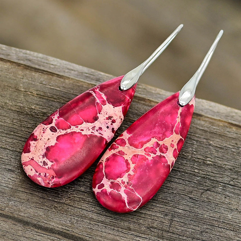 Vörös Jáspis Fülbevaló – Energia & Kitartás