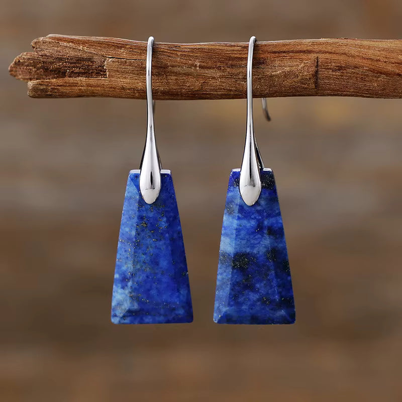 Lapis Lazuli Fülbevaló – Szerencse & Tudatosság