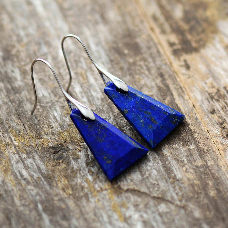 Lapis Lazuli Fülbevaló – Szerencse & Tudatosság