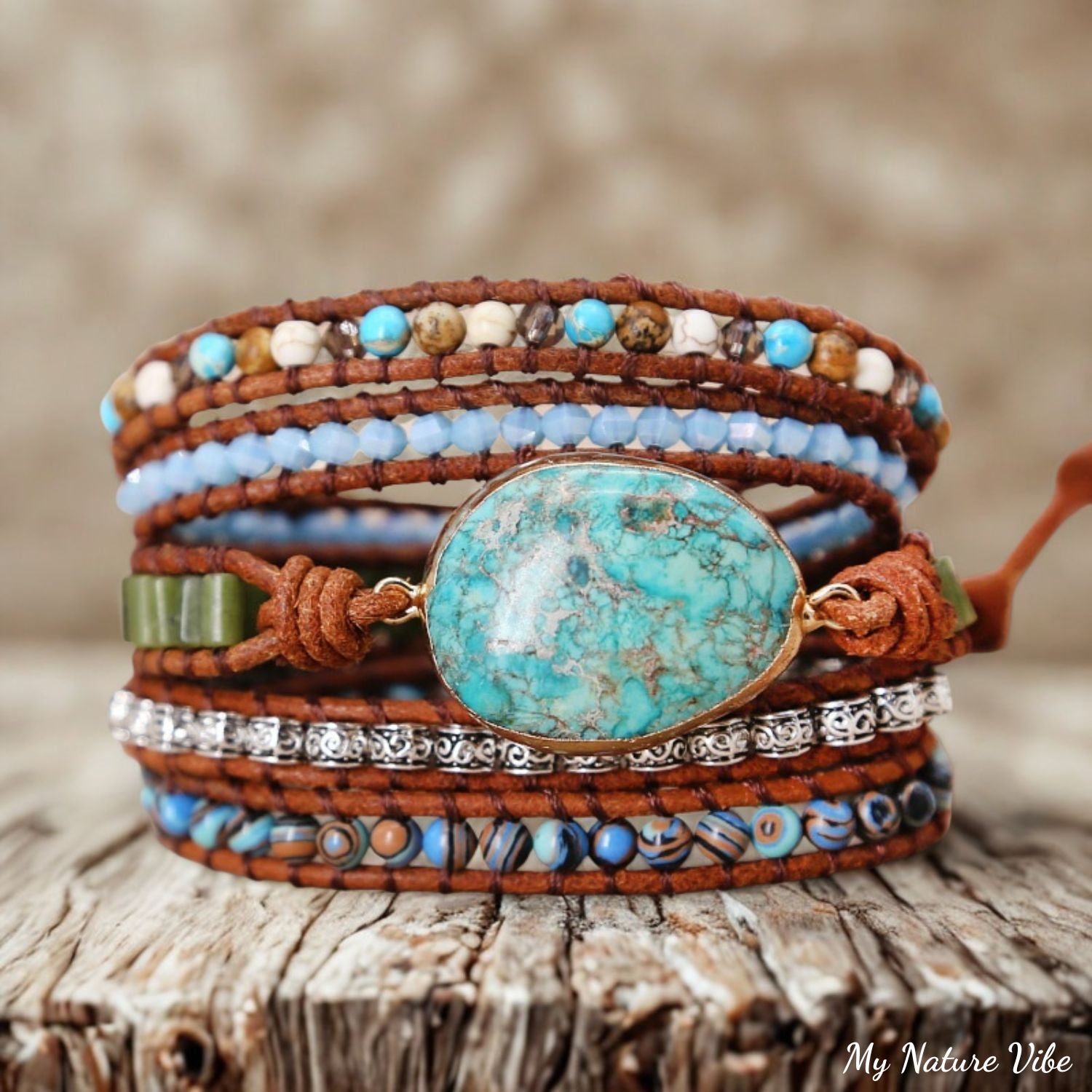 Óceánjáspis Karkötő – Öröm & Áramlás