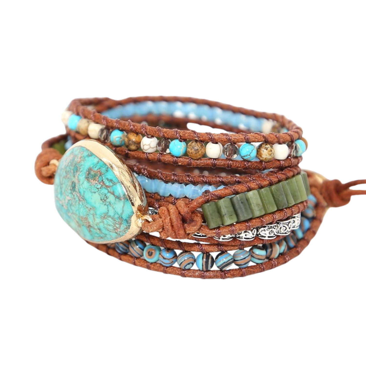 Óceánjáspis Karkötő – Öröm & Áramlás