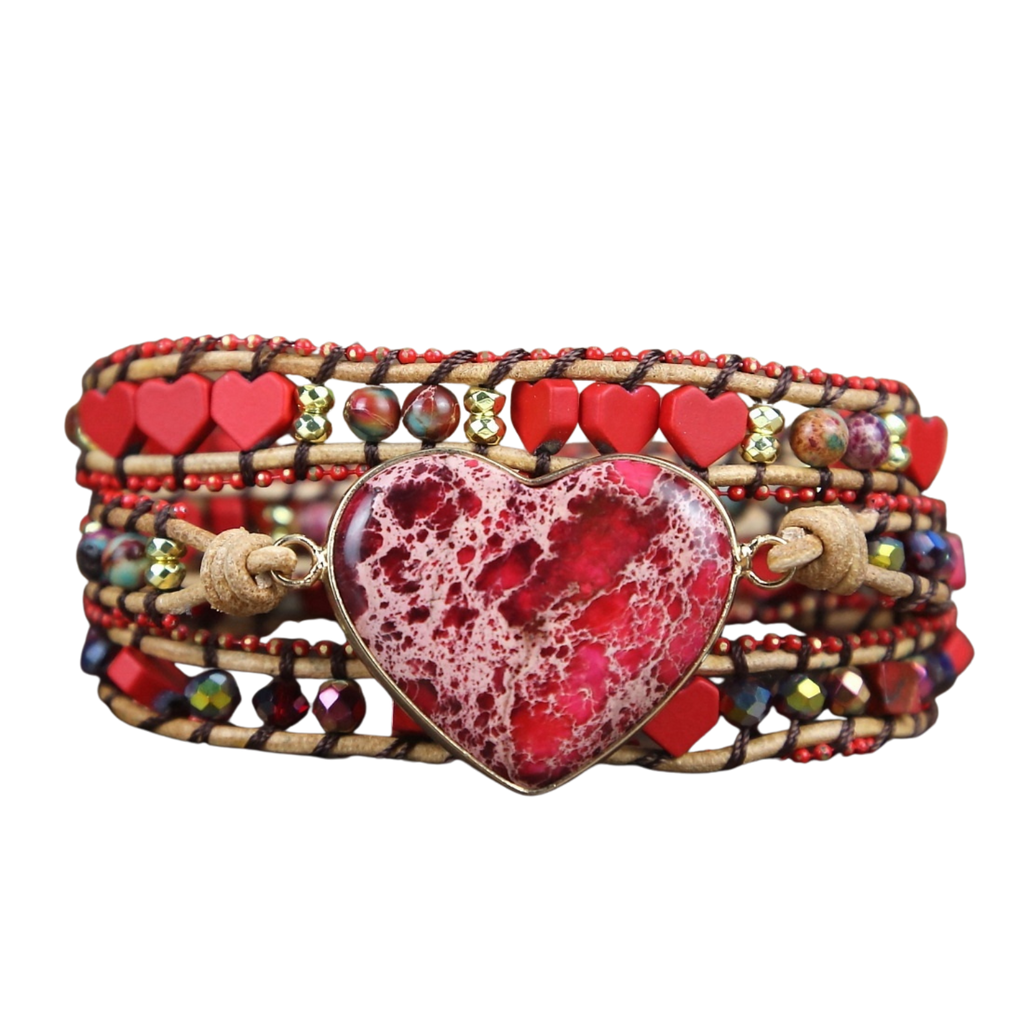 Regalit Jáspis Karkötő - Békesség & Erő