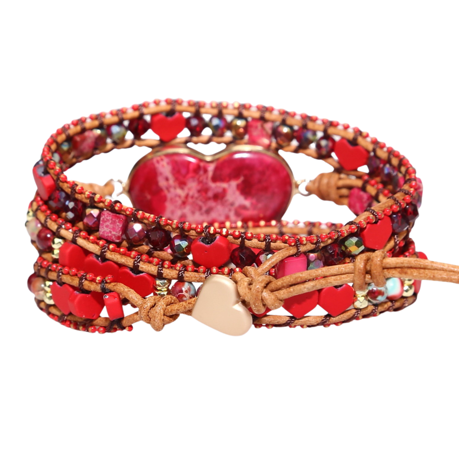 Regalit Jáspis Karkötő - Békesség & Erő